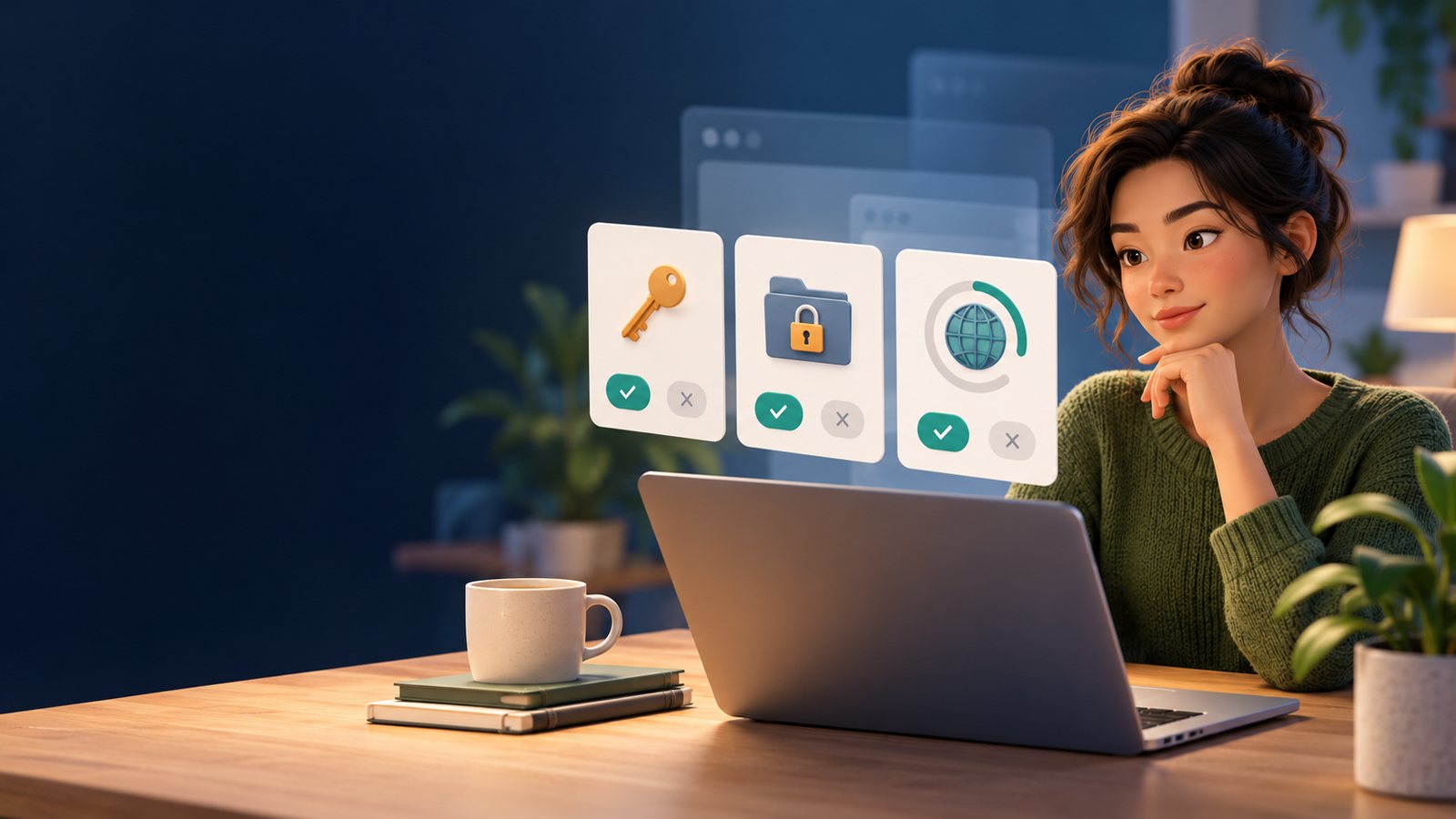 A client approval workflow with decisions, documents and a clear approval path.